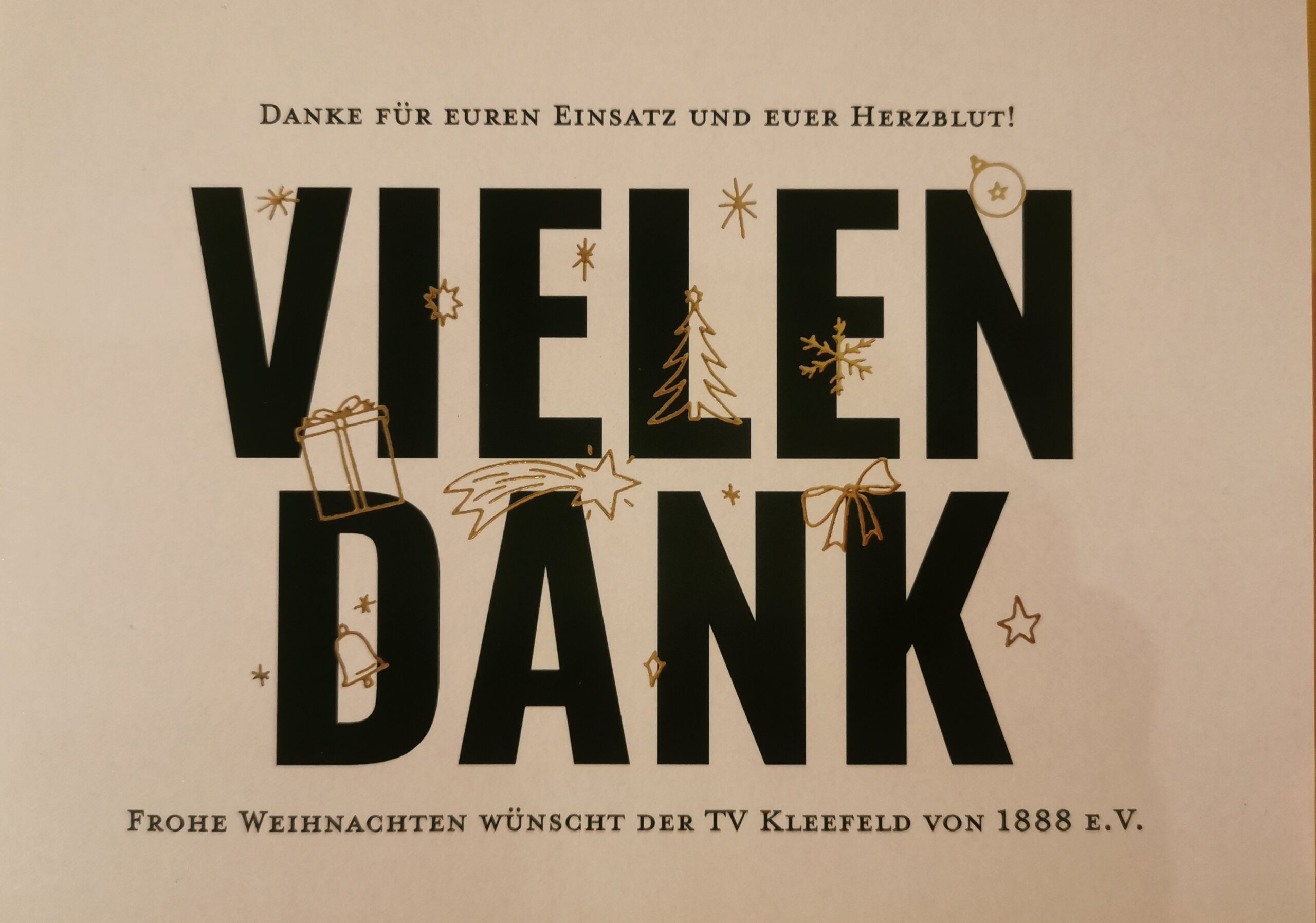 Fröhliche Weihnachten und vielen Dank! 🎄
