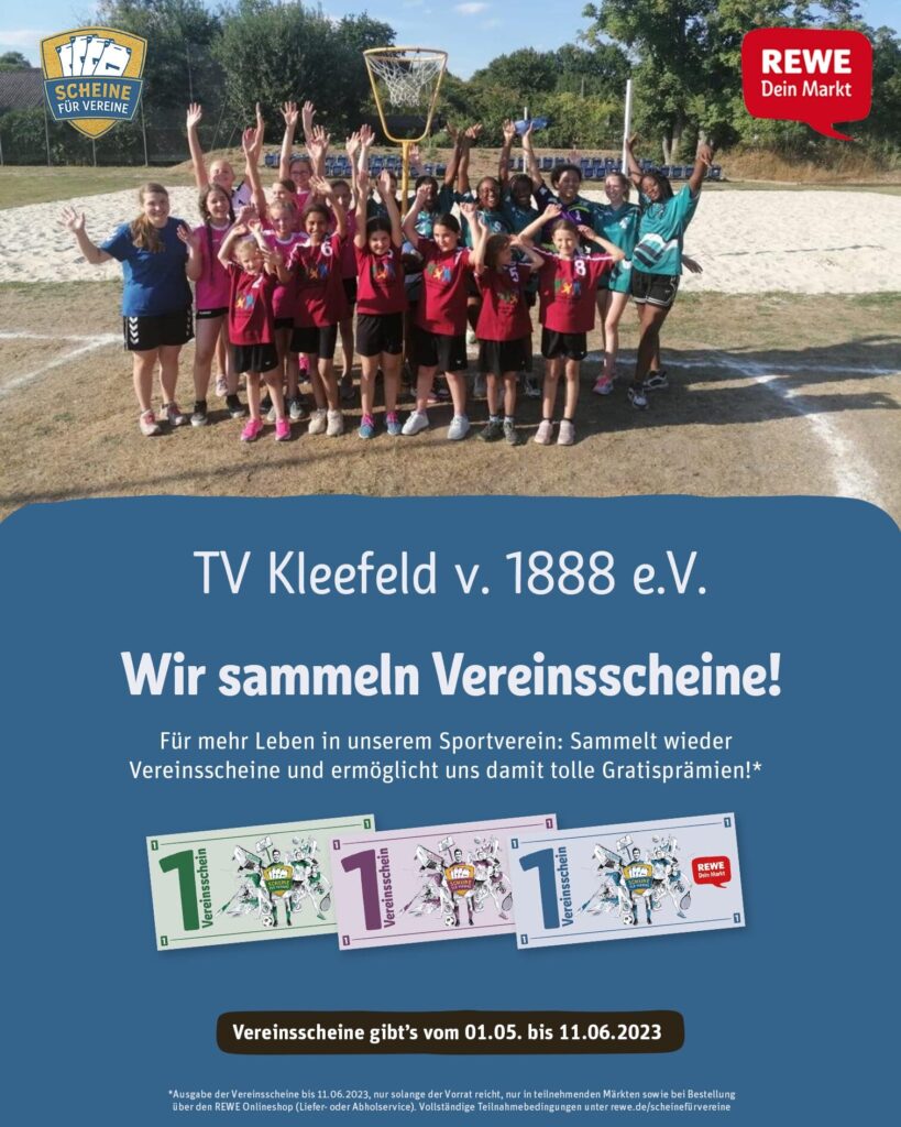 REWE Scheine für Vereine