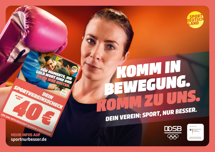 Runter vom Sofa – rein in den Sportverein