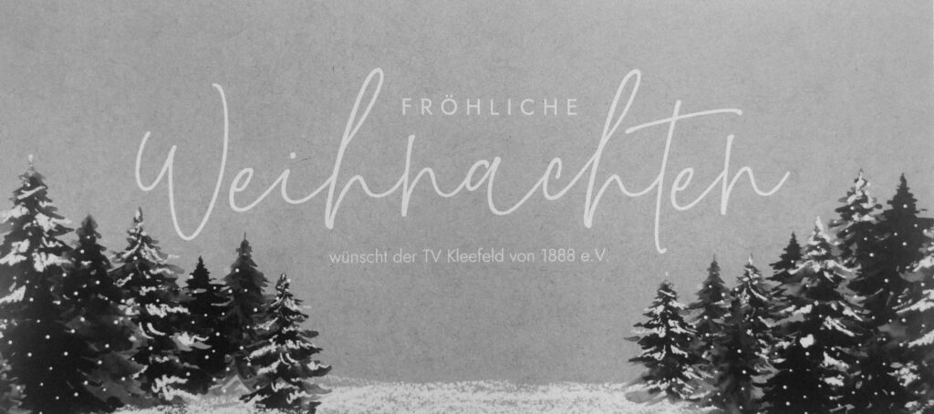 Unseren Mitgliedern, Übungsleitern, Freunden und Partnern wünschen wir fröhliche Weihnachten und einen erfolgreichen Start ins neue Jahr!